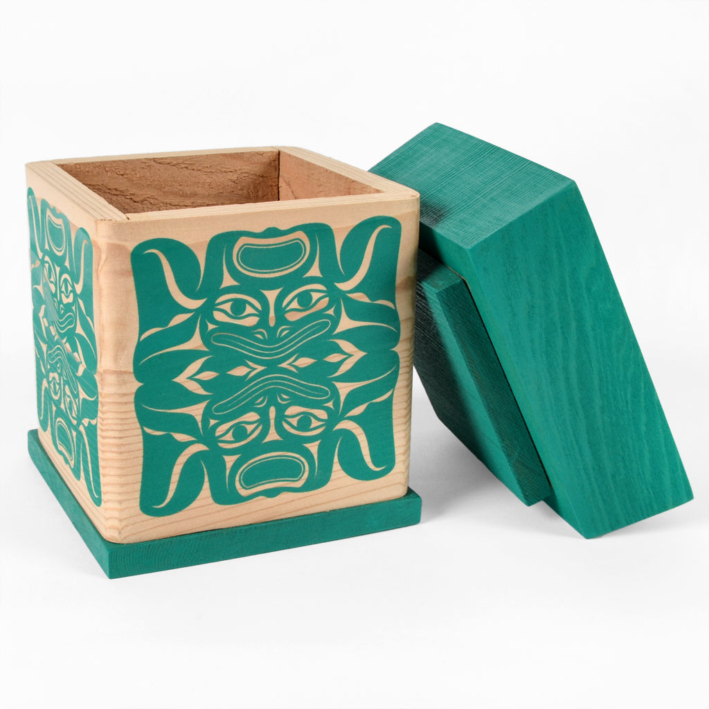Frogs - Cedar Bentwood Box