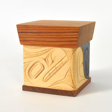 Wolf - Bentwood Box