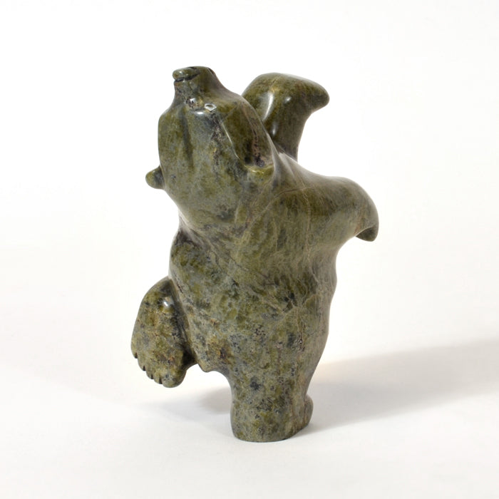 Dancing Bear - Stone Sculpture