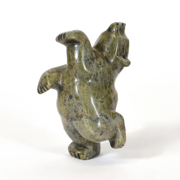 Dancing Bear - Stone Sculpture