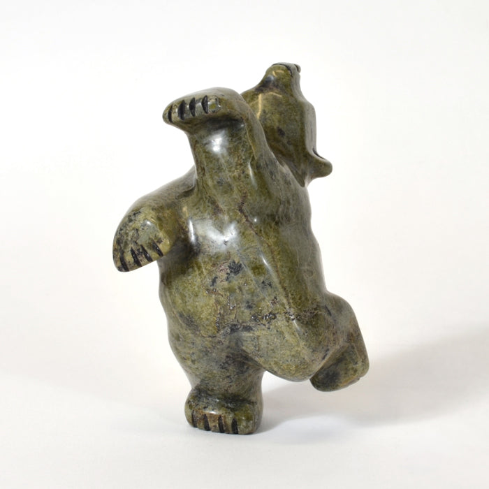 Dancing Bear - Stone Sculpture