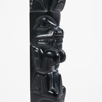 Eagle, Raven, Bear, Killerwhale - Argillite Pole
