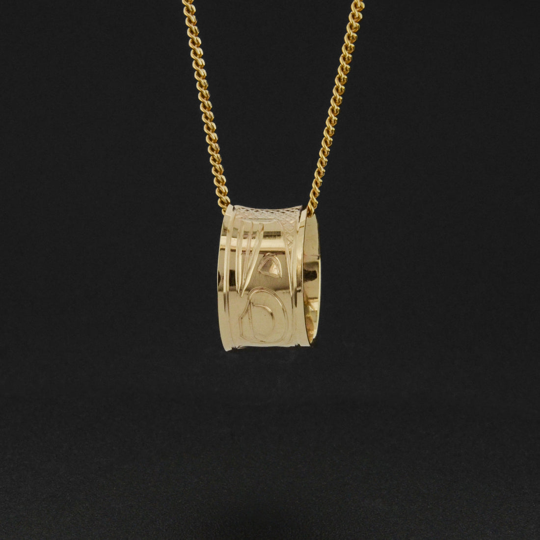 Killerwhale - 14k Gold Totem Bead