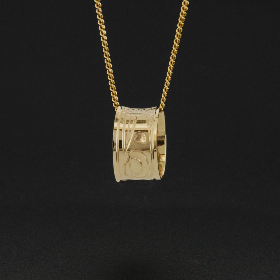 Killerwhale - 14k Gold Totem Bead