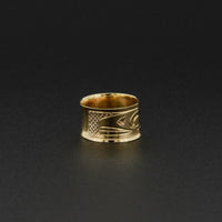 Killerwhale - 14k Gold Totem Bead