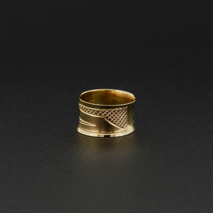 Killerwhale - 14k Gold Totem Bead
