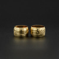 Assorted Designs - 14k Gold Totem Beads