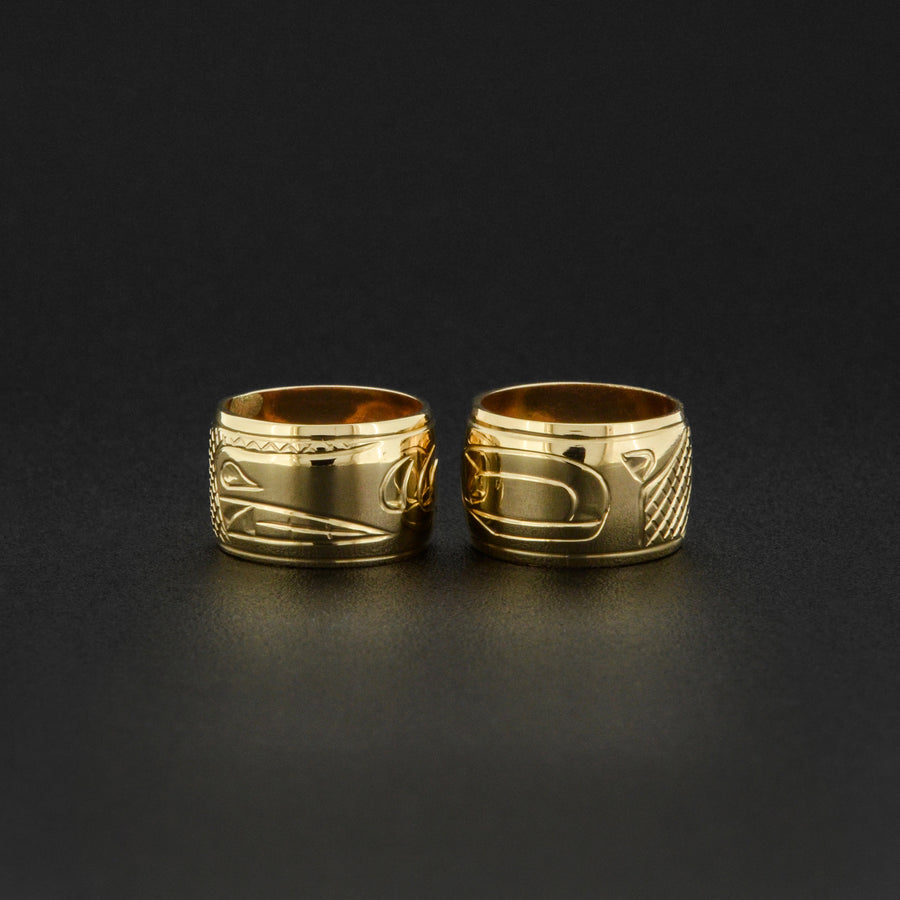Assorted Designs - 14k Gold Totem Beads