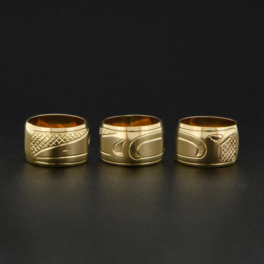 Assorted Designs - 14k Gold Totem Beads