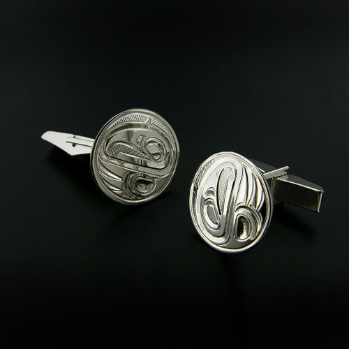 Eagle - Silver Cufflinks – Lattimer Gallery