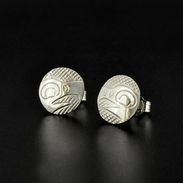 Eagles - Silver Stud Earrings