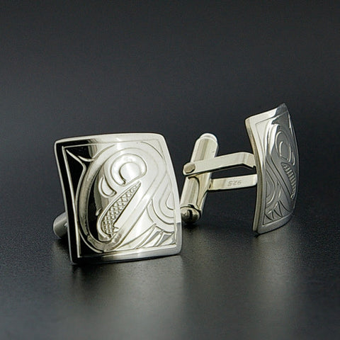 Eagle - Silver Cufflinks