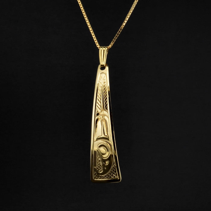 Eagle - 14k Gold Pendant