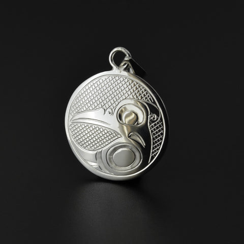 Hummingbird - Silver Pendant