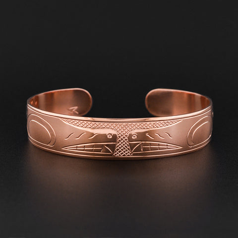 Wolves - Copper Bracelet