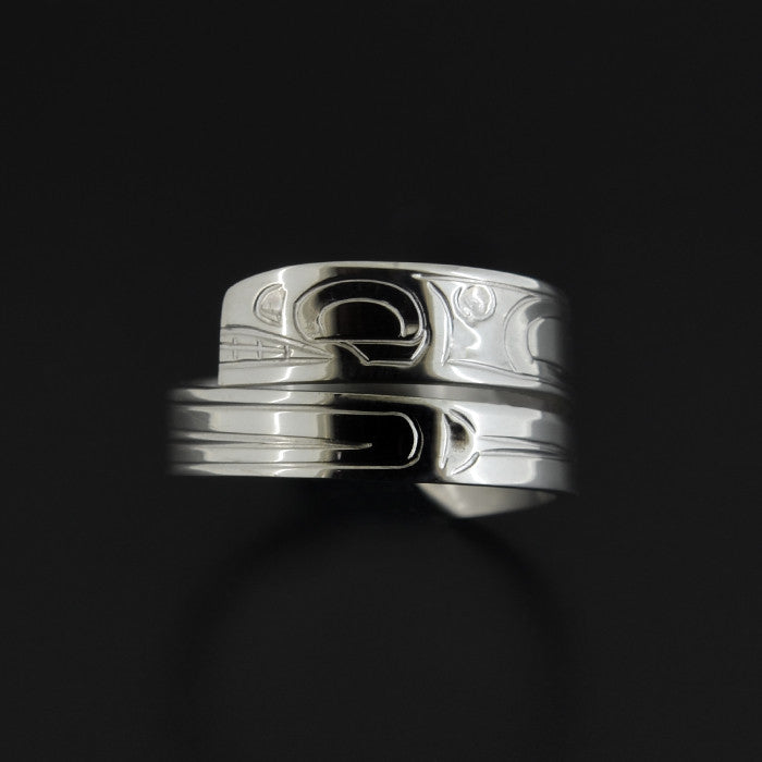 Killerwhale - Silver Wrap Ring