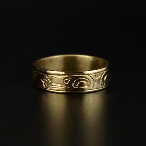 Killerwhale - 14k Gold Ring