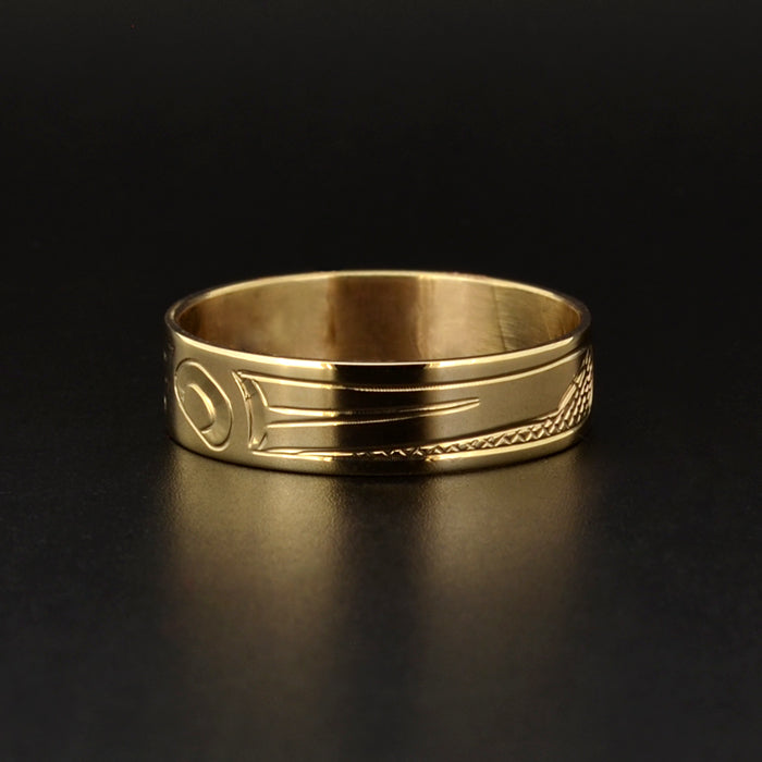 Owl - 14k Gold Ring