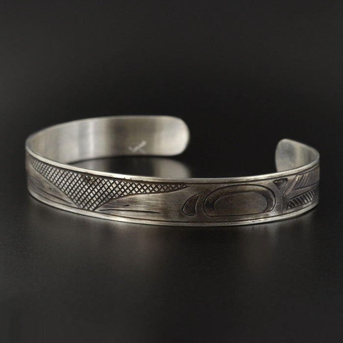 Ravens - Silver Bracelet