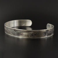 Ravens - Silver Bracelet