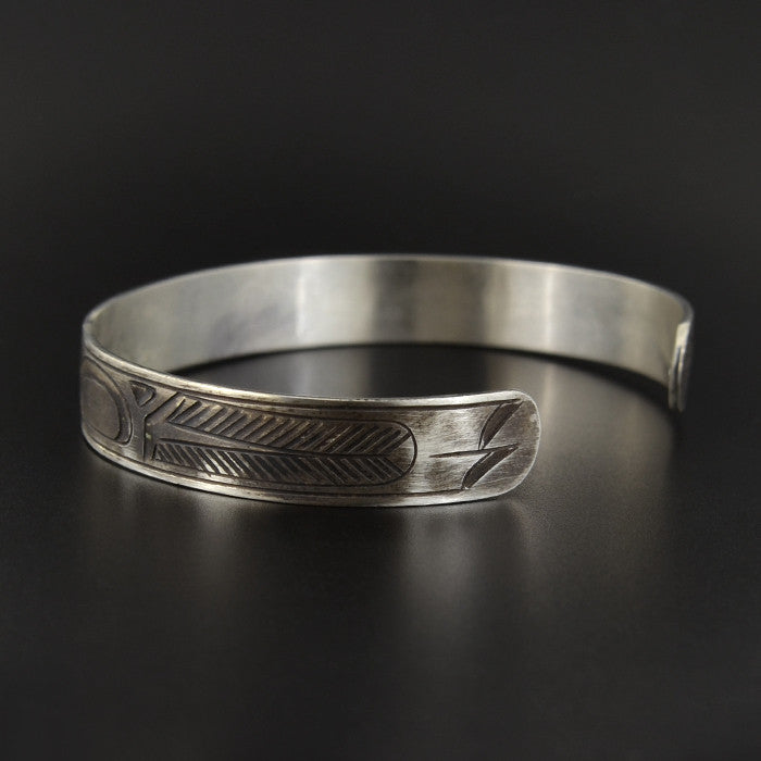 Ravens - Silver Bracelet