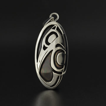 Raven - Silver Pendant