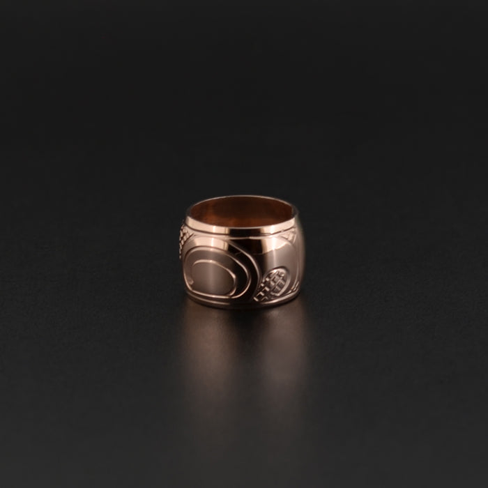 Hummingbird - Rose Gold Bead