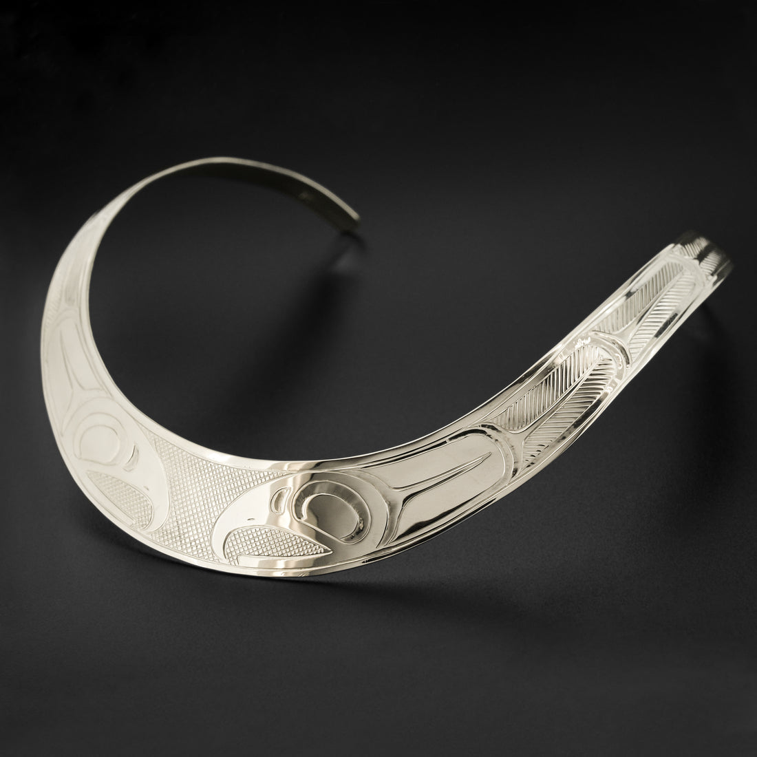 Eagles - Silver Collar Necklace