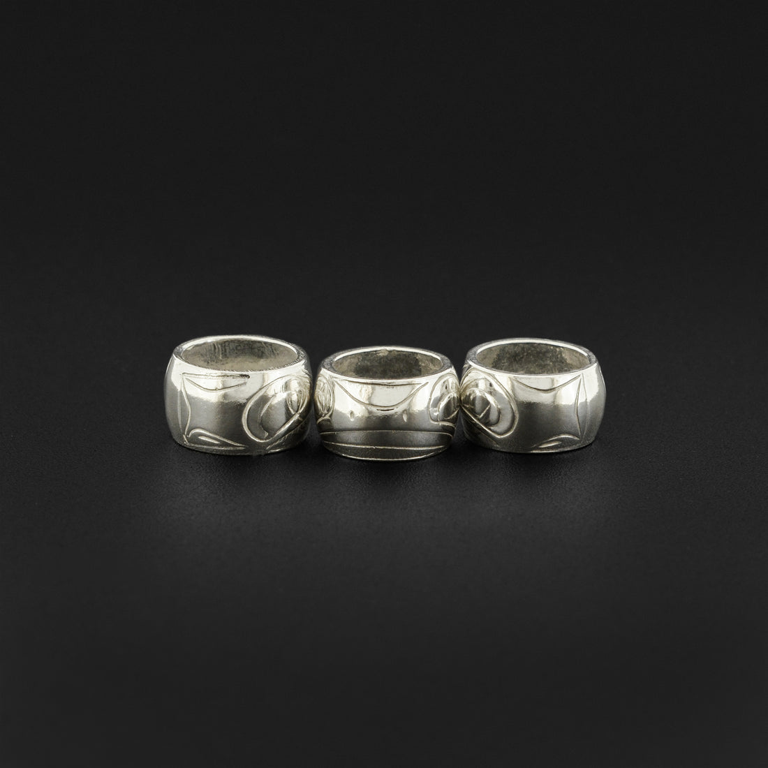 Assorted Designs - Silver Totem Bead