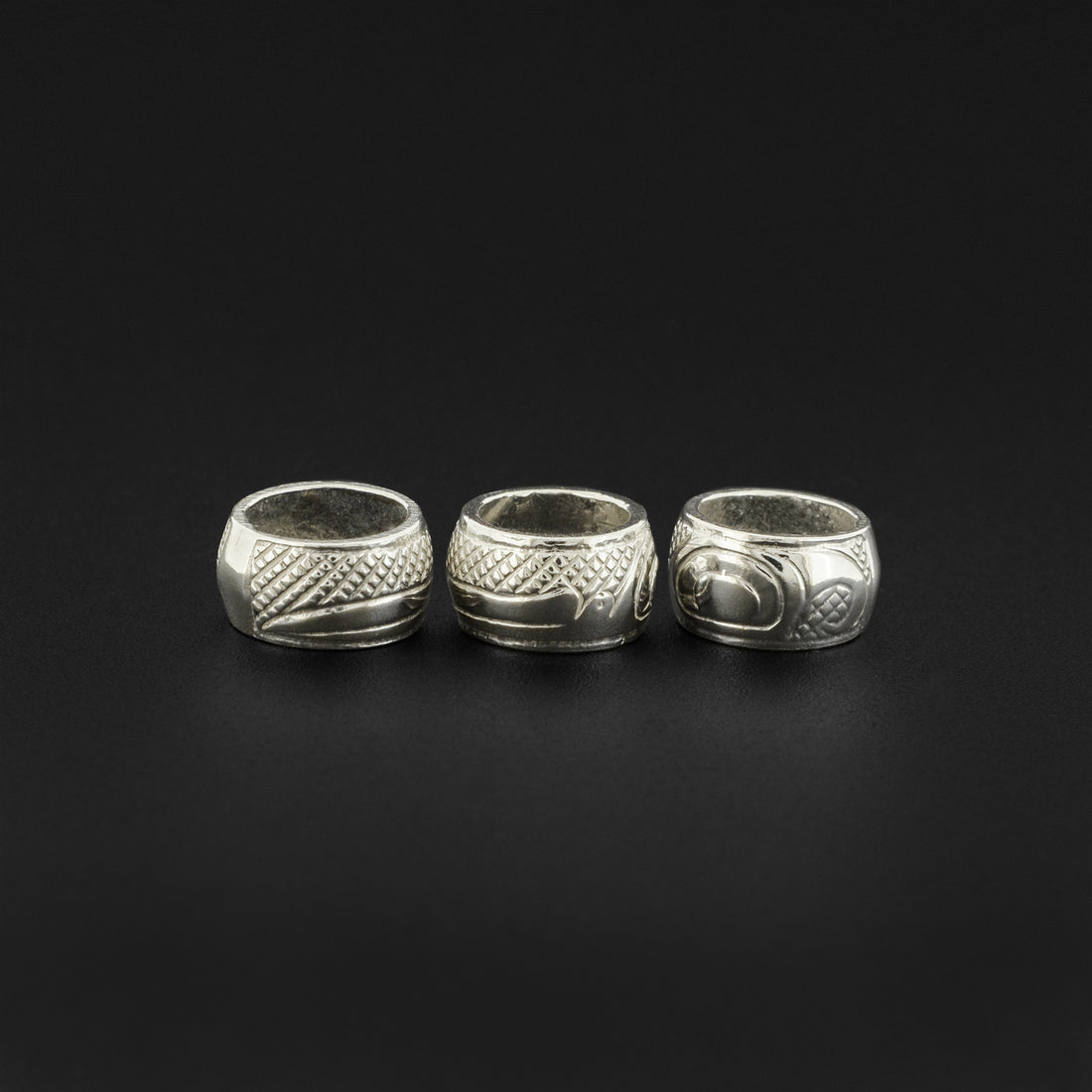 Assorted Designs - Silver Totem Bead