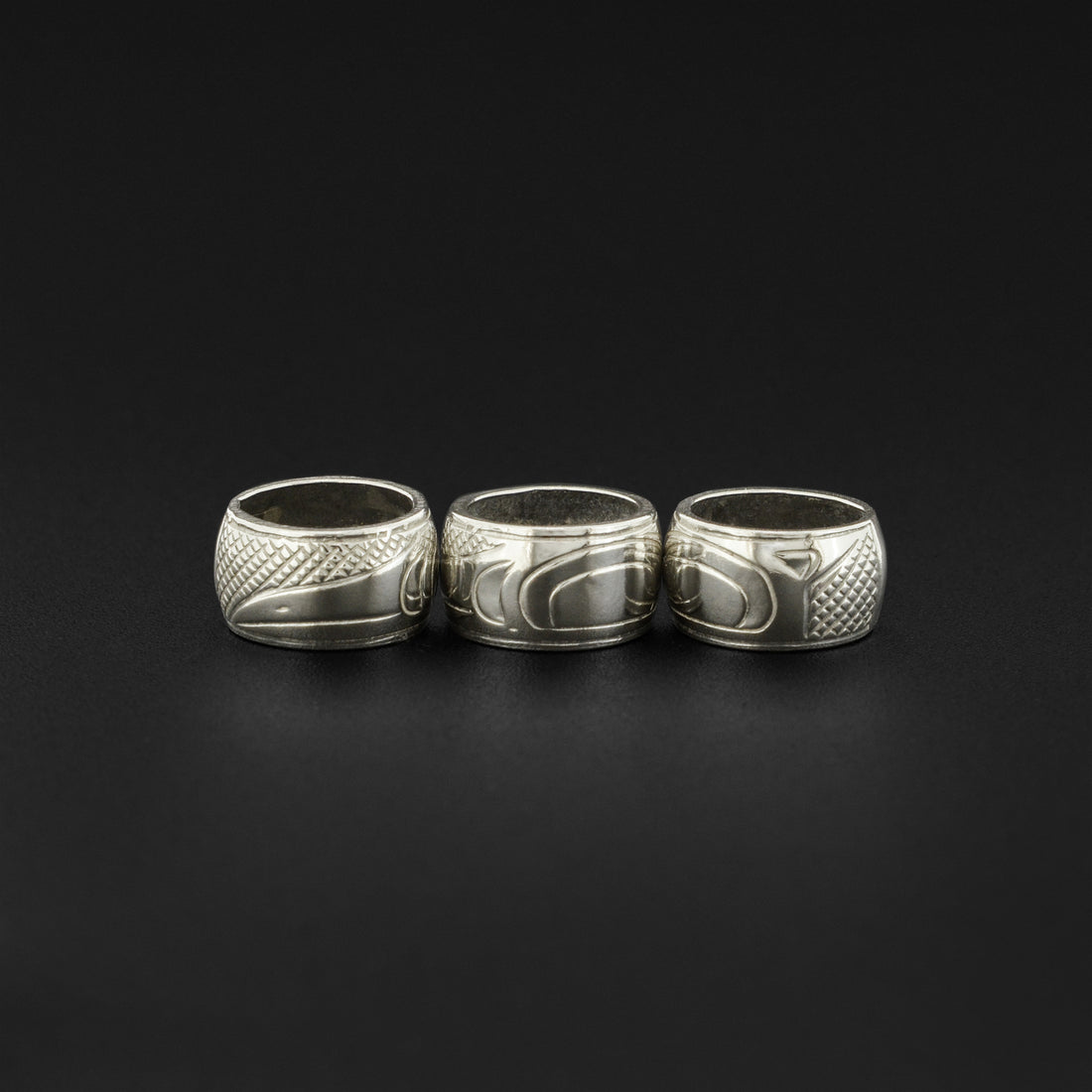 Assorted Designs - Silver Totem Bead