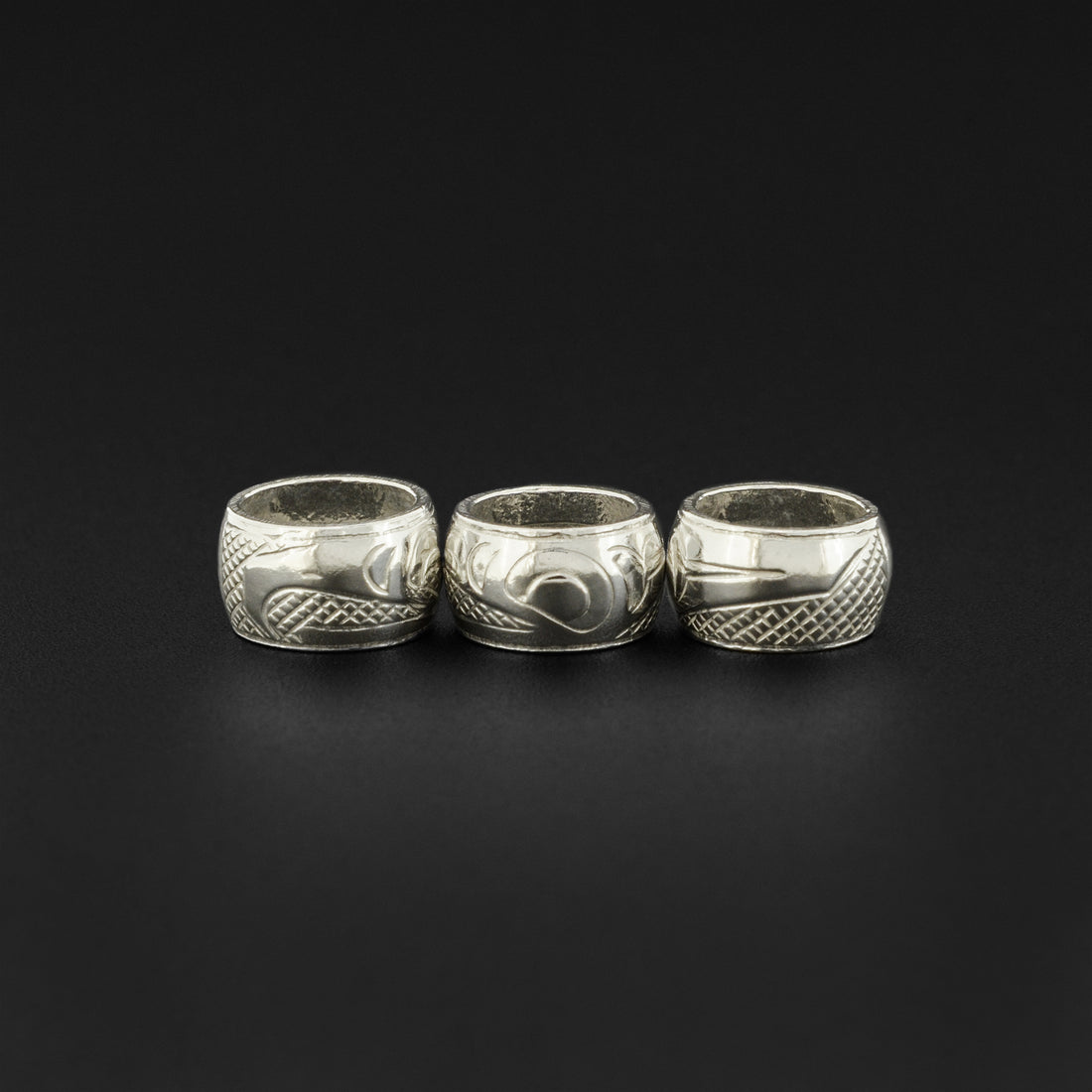 Assorted Designs - Silver Totem Bead