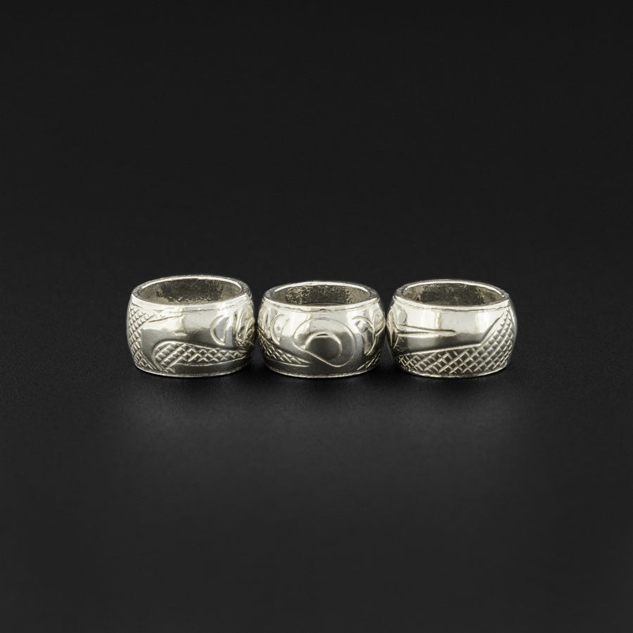 Assorted Designs - Silver Totem Bead