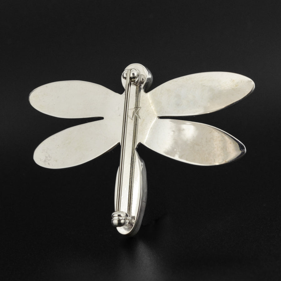 Dragonfly - Silver Brooch