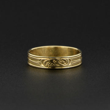 Eagle - 14k Gold Ring