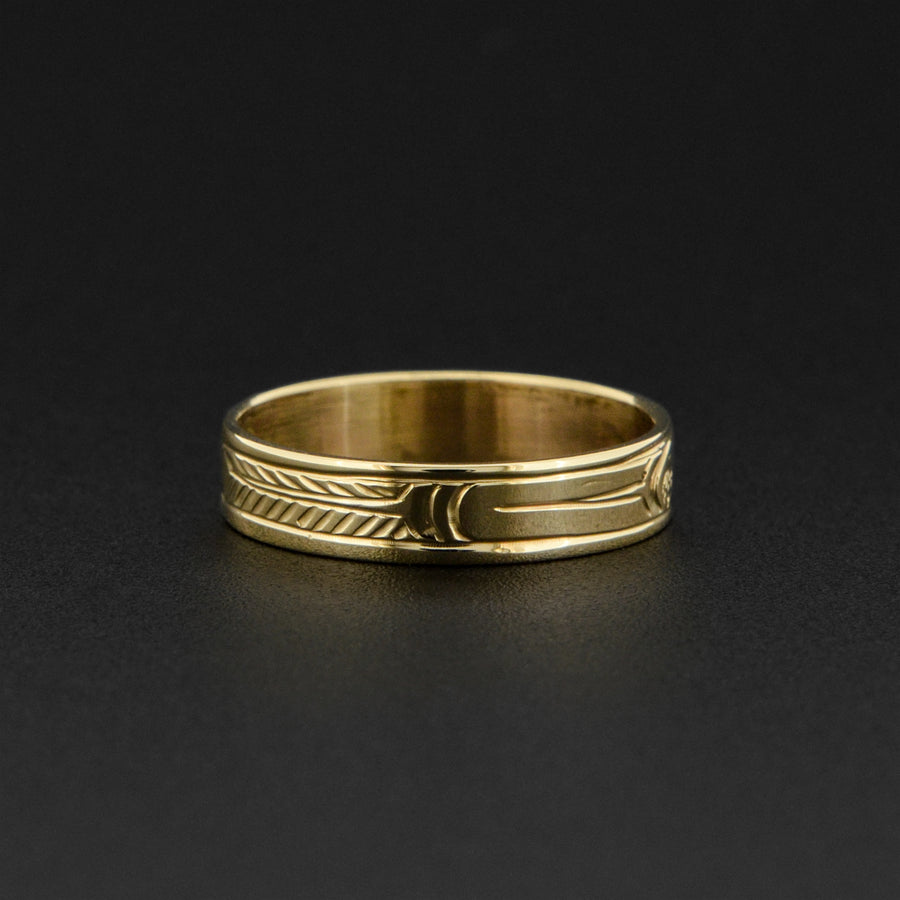 Eagle - 14k Gold Ring