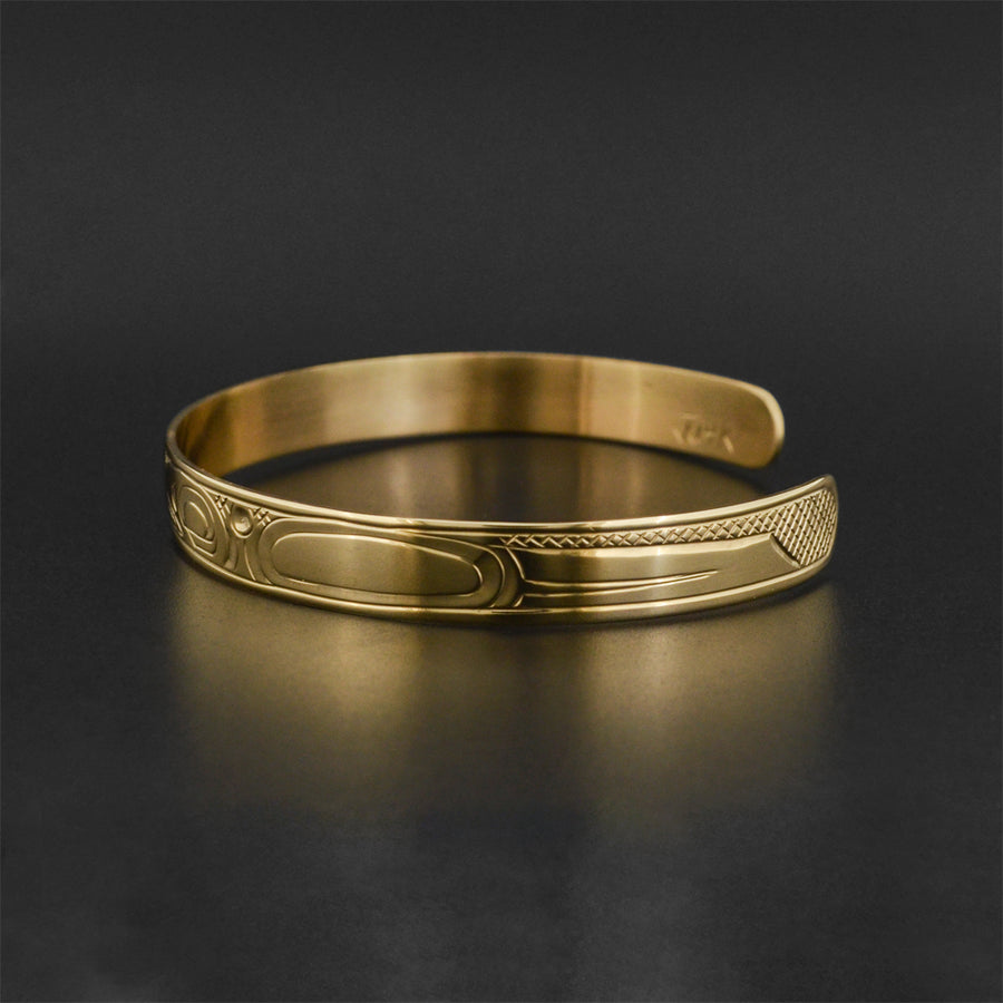 Killerwhales - 14k Gold Bracelet