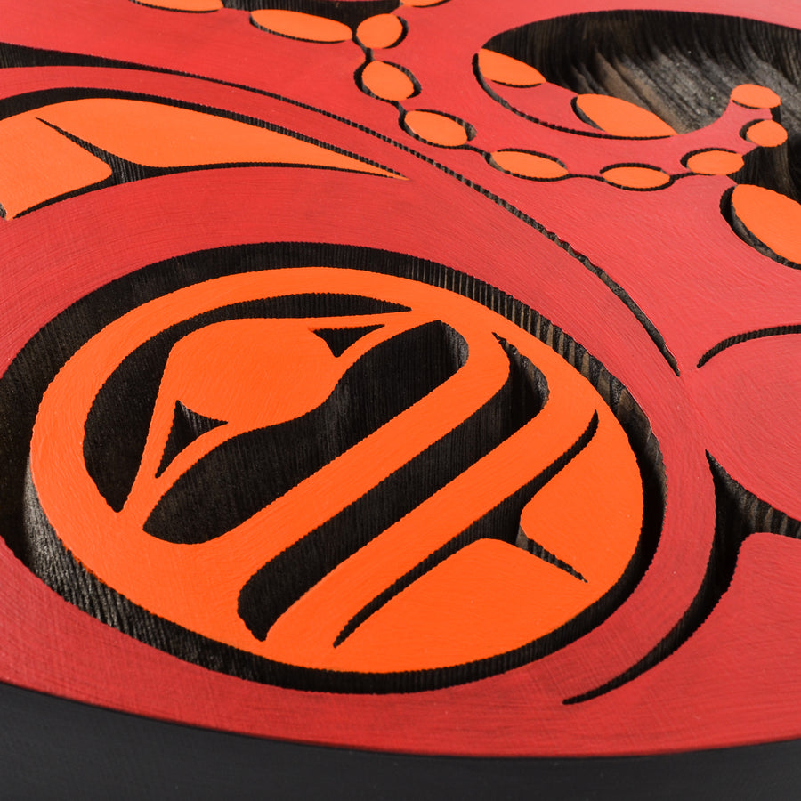 Octopus - 18" Red Cedar Panel