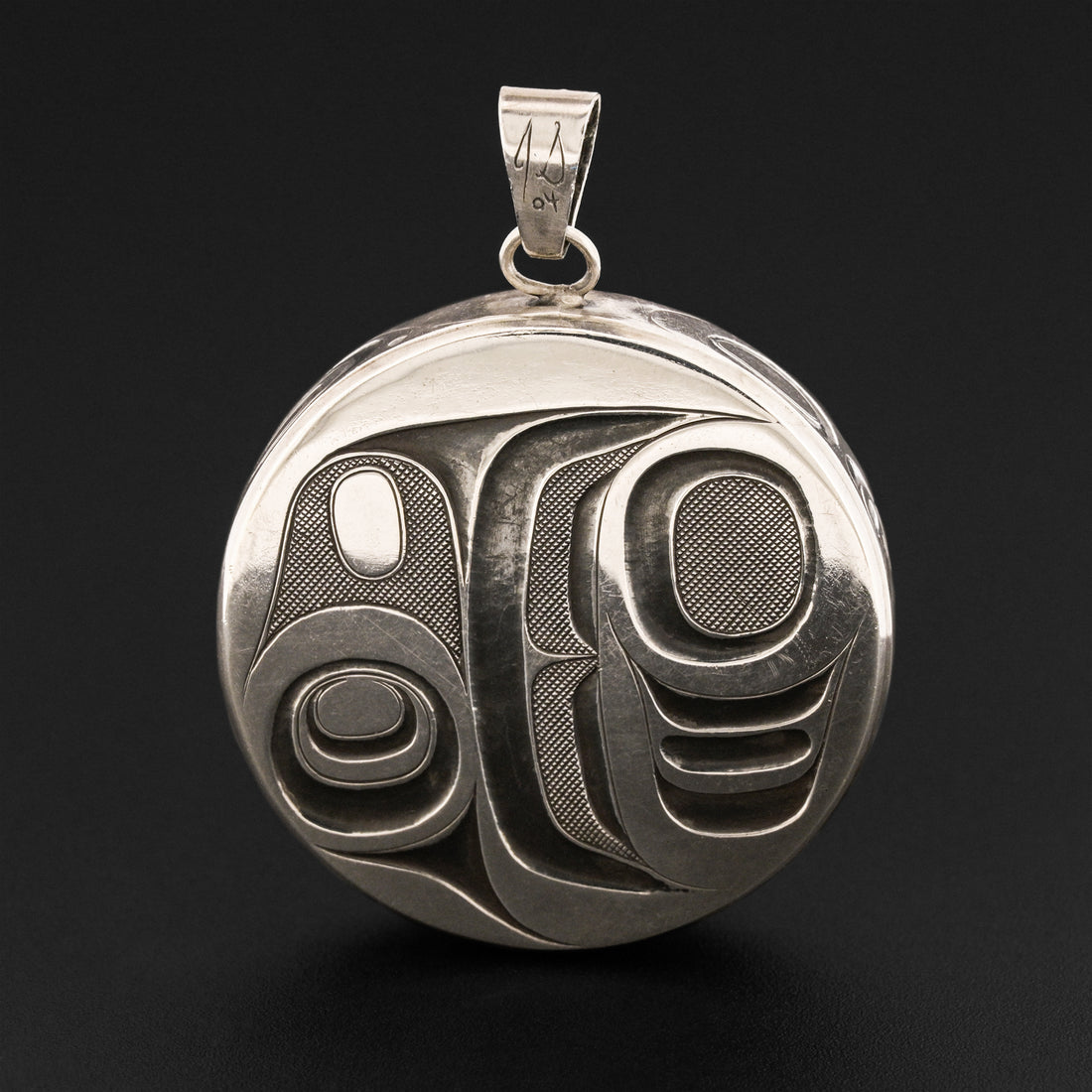 Foam Woman - Argillite Pendant and Earrings