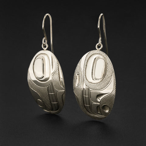 Abstract - Silver Earrings