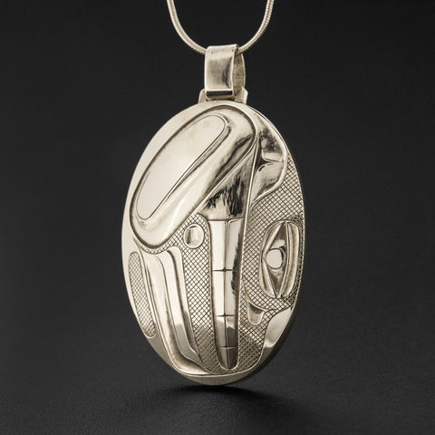 Abstract - Silver Pendant