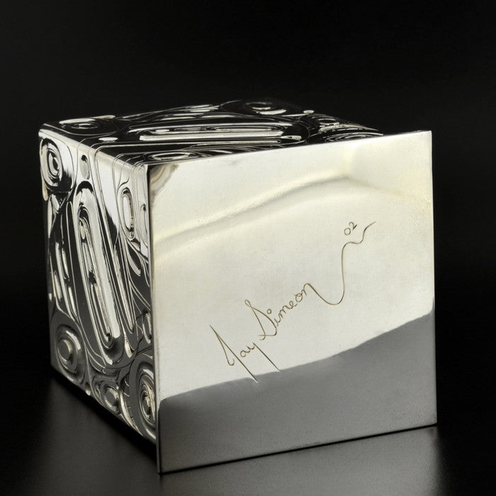 Frog, Black Bear and Mouse Woman - Silver Box