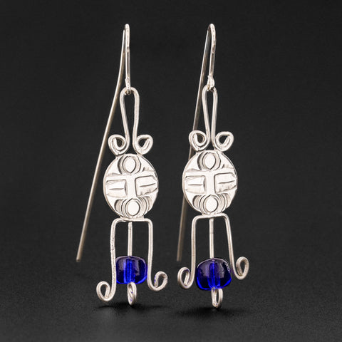 Westerly Wind - Silver Earrings