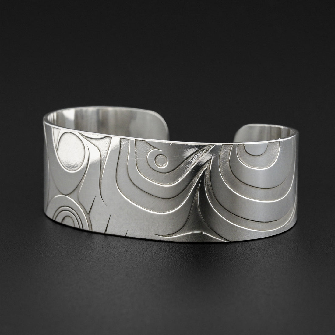 Abstract Thunderbird - Silver Bracelet