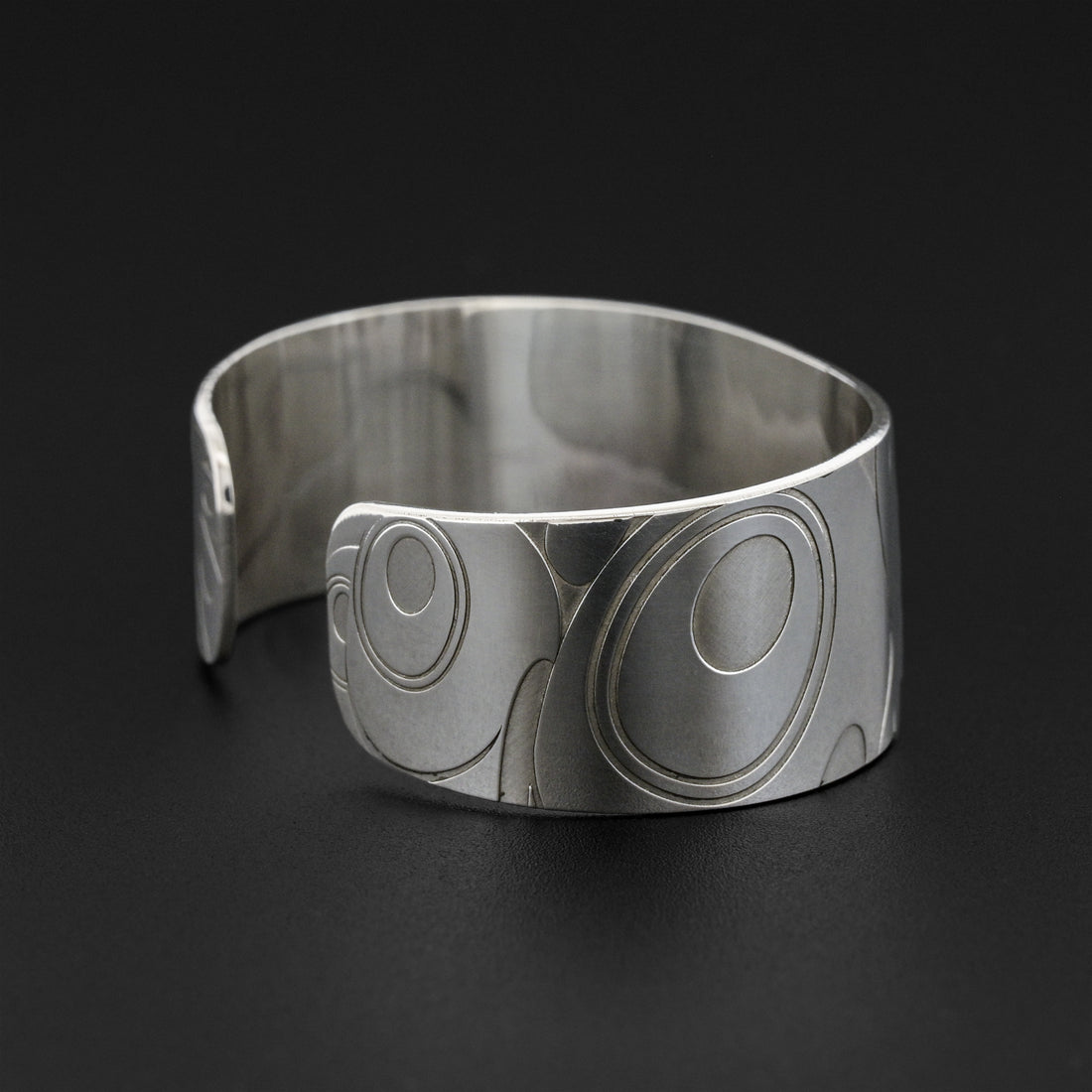 Abstract Thunderbird - Silver Bracelet