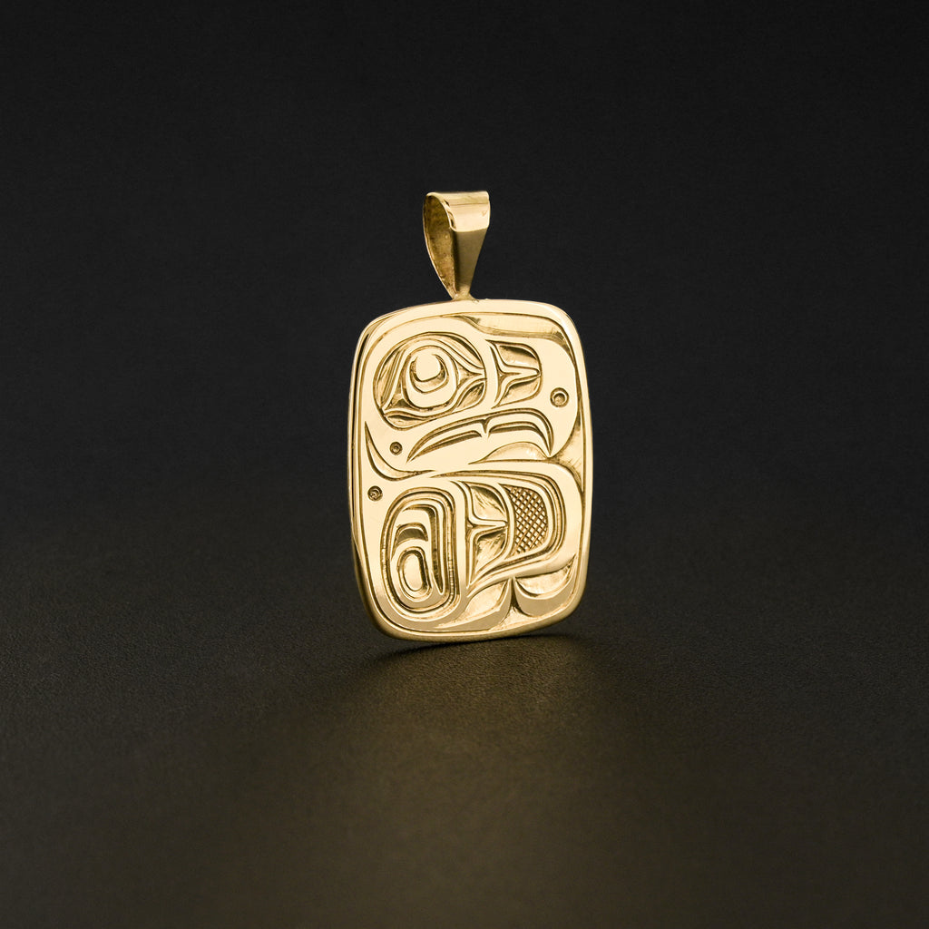 Eagle - 14k Gold Pendant