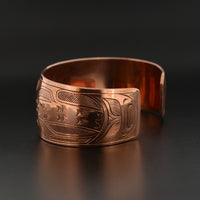 Salmon - Copper Bracelet