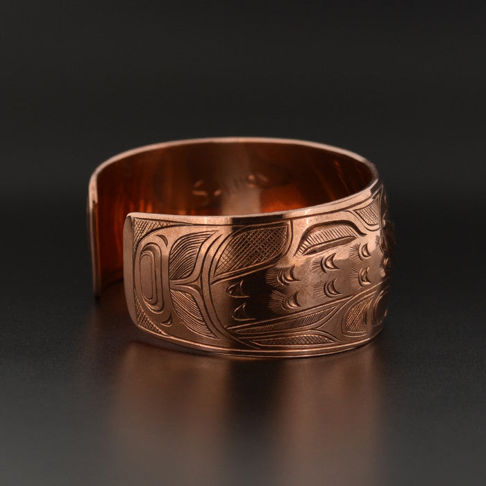 Salmon - Copper Bracelet