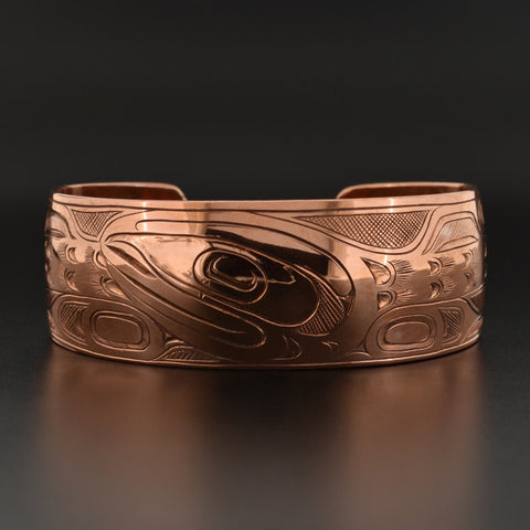 Salmon - Copper Bracelet