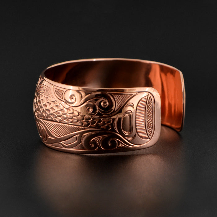 Salmon - Copper Bracelet